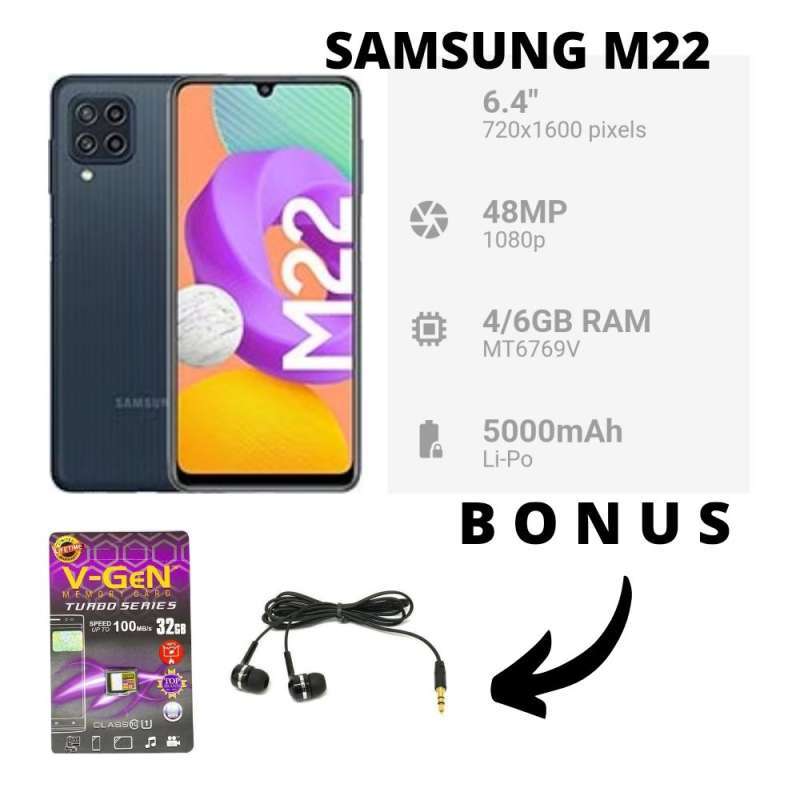 Jual SAMSUNG M22 di Seller indokingcell Kota Tangerang, Banten Blibli