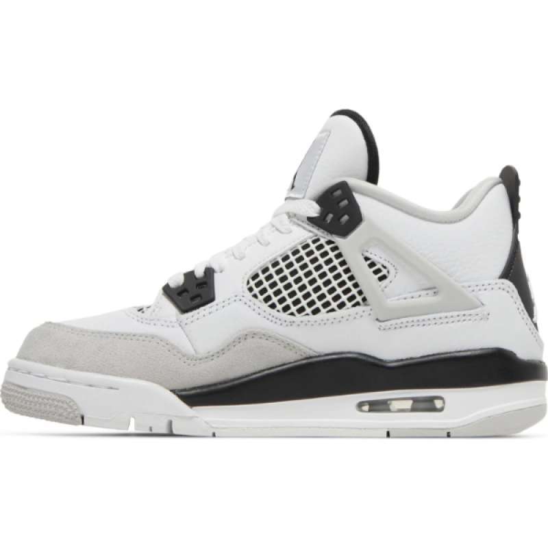 Jual NIKE Air Jordan 4 Retro Military Black (GS) - 2Y di Seller Hotsaucesneakers - Kota Jakarta 