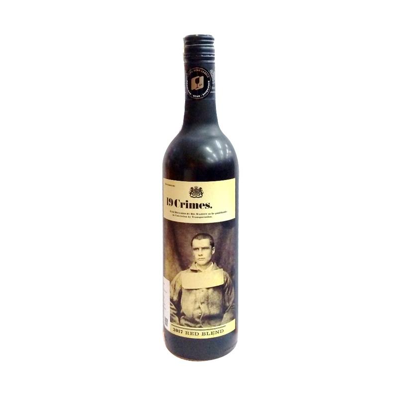 Jual 19 CRIMES Wine Red Blend Minuman Alkohol [750 mL/ Btl] di Seller