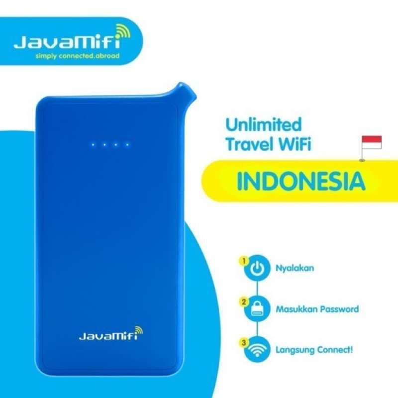 Jual JavaMifi 4G Travel Wifi Indonesia Unlimited Mobile Broadband