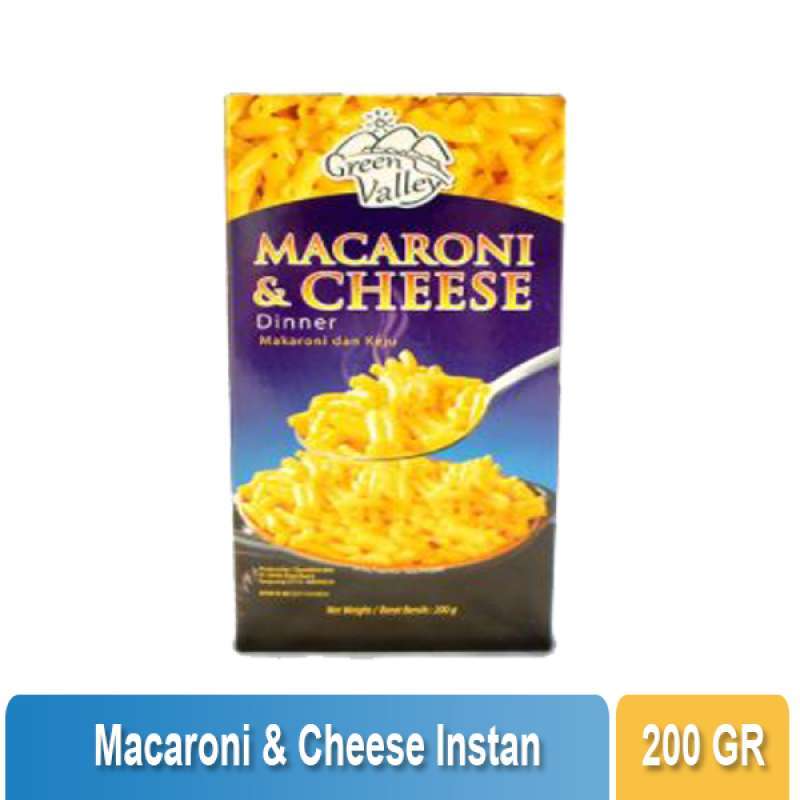 Promo Green Valley Macaroni And Cheese (original ) 200 Gr Diskon 23