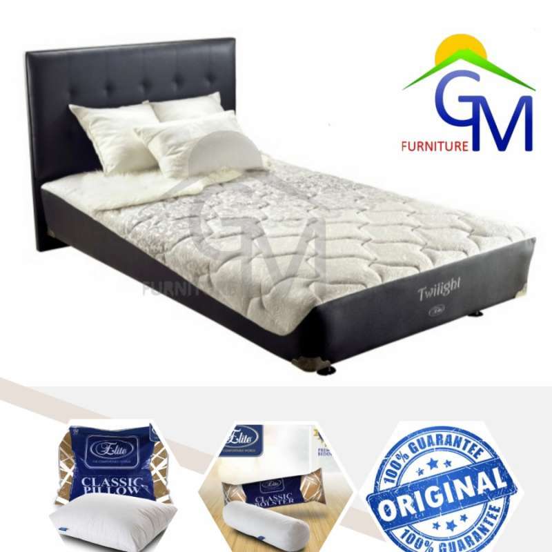 Jual Elite Type Twilight Spring Bed (SET) Single Bed Elite di Seller