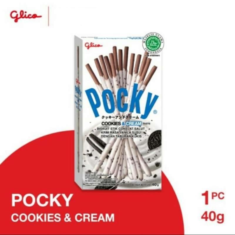 Jual Glico pocky stik cookies & cream 40gr di Seller jco mart Jati
