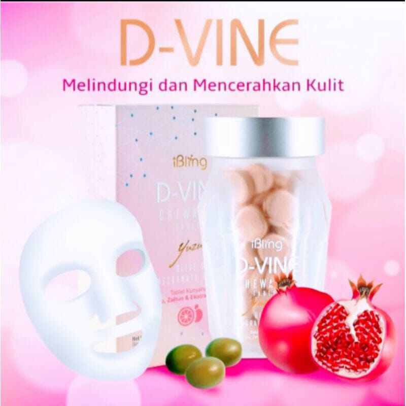 Jual D VINE COLLAGEN CANDY ORIGINAL DVINE D VINE PERMEN COLLAGEN