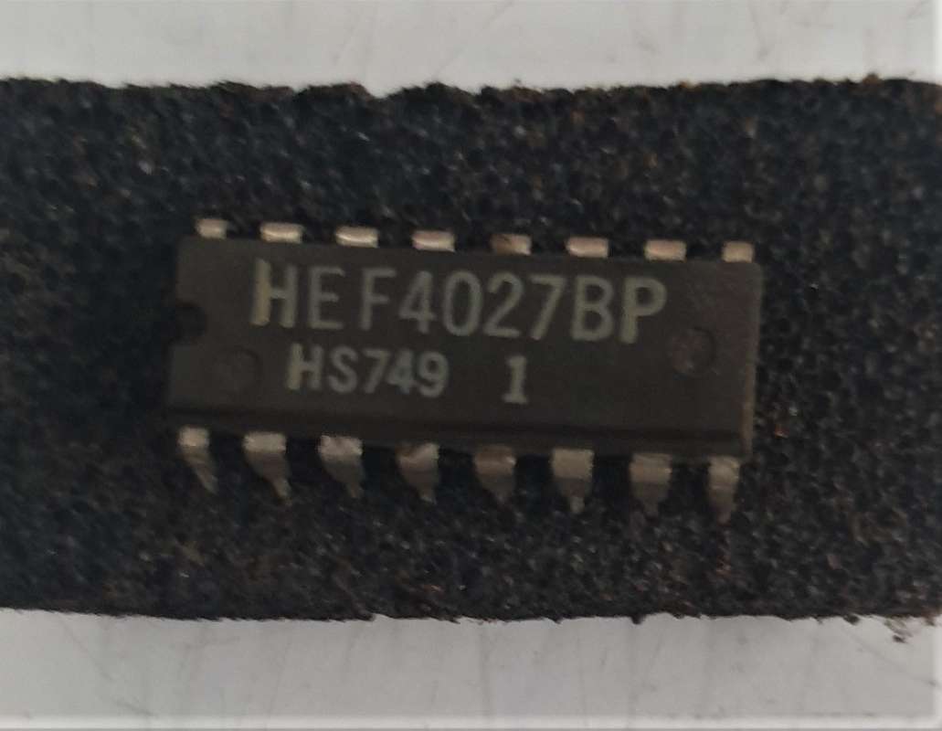 Jual IC HEF4027BP HEF 4027 BP NXP Dual JK Type Flip Flop 16-Pin DIP di