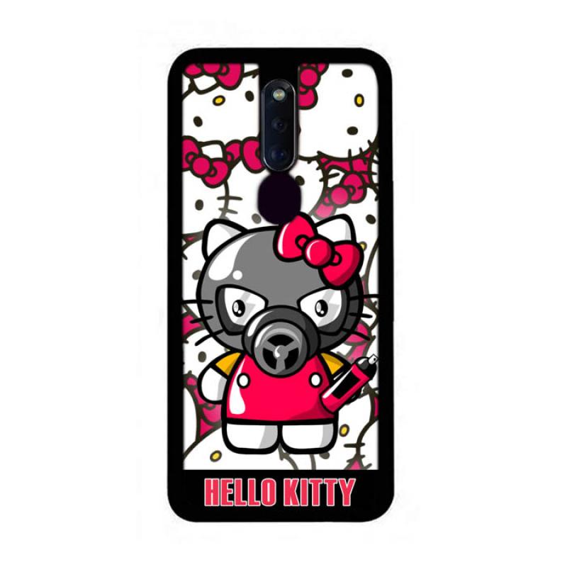 Promo Casing HP Oppo F11 Hello Kitty Skull W3101 di Seller PREMIUM CASE