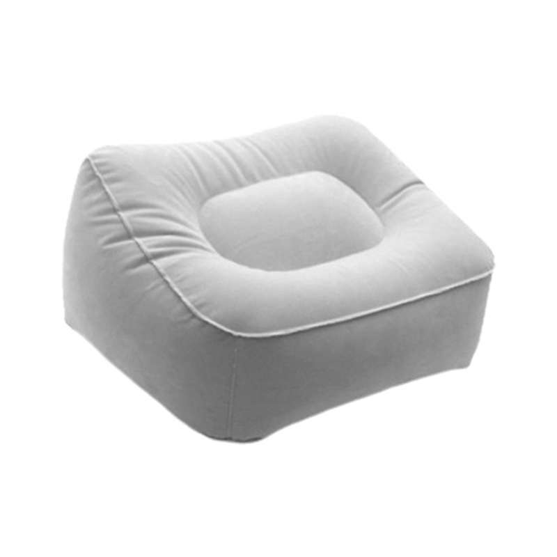 Promo Under Desk Footrest Ergonomic Footrest Flocked Feet Soft for