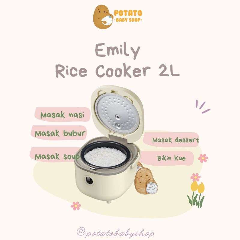 Jual Emily Digital Rice Cooker 2L di Seller Potato Baby Official Store