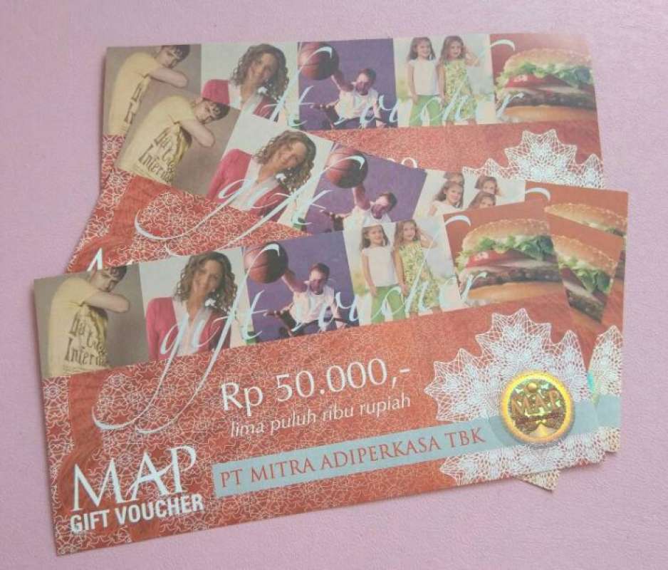 Jual VOUCHER MAP 50000 NEVER EXPIRED VOUCHER PT MITRA ADHIPERKASA di