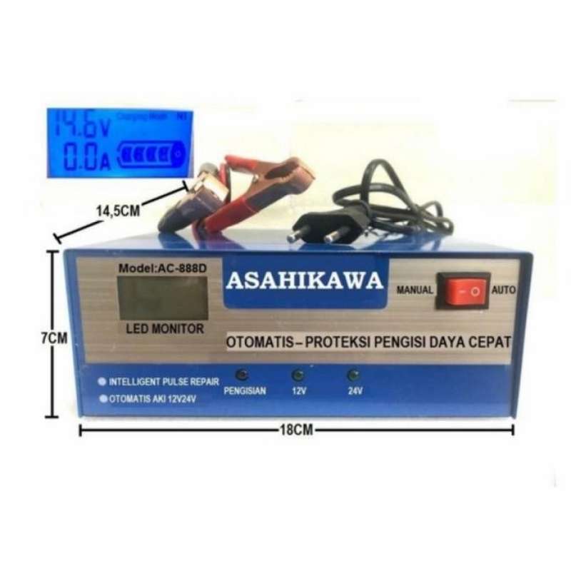 Jual CHARGER AKI MOBIL DAN MOTOR OTOMATIS DC 12V DAN 24V 200 AH