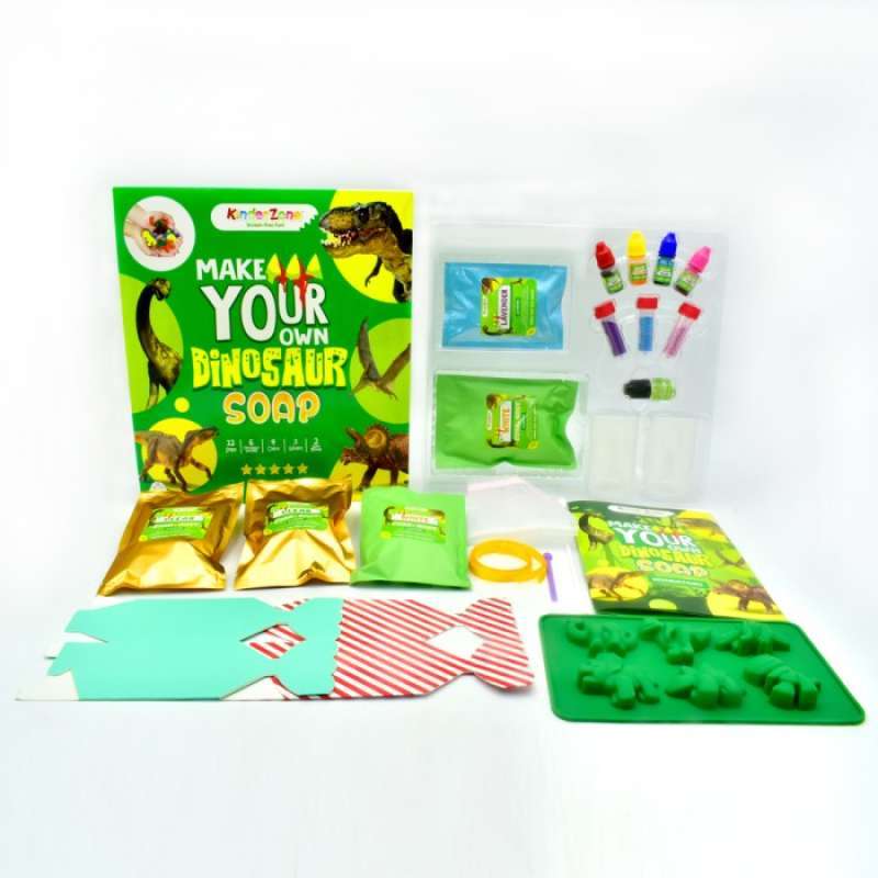 Jual Make Your Own Dinosaur Soap Mainan Sains Dinosaur Art Craft Anak di Seller EDOGAWA STORE