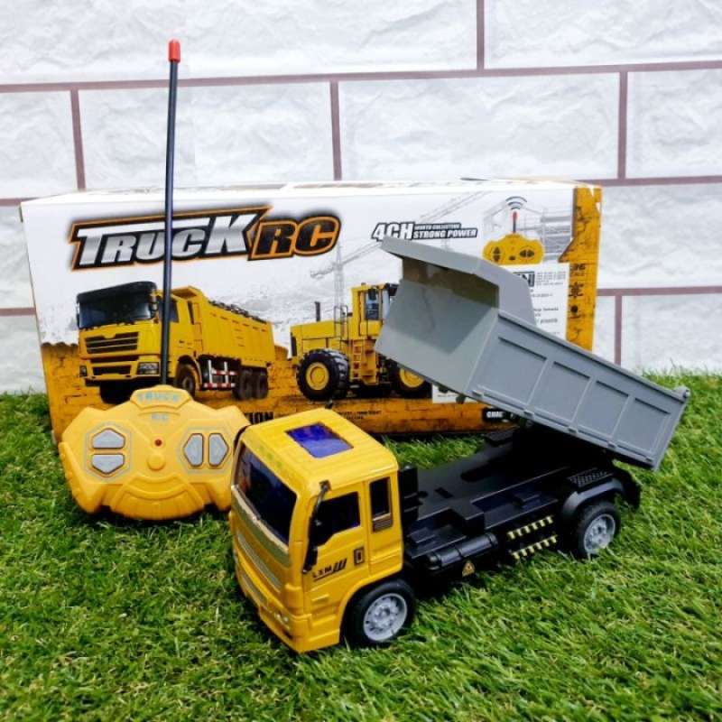Promo MAINAN RC DUMP TRUCK REMOTE CONTROL MOBIL TRUK PASIR REMOT ANAK