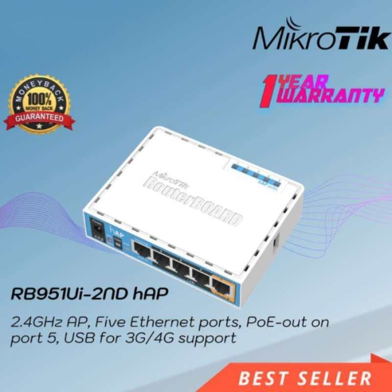 Promo Mikrotik Rb951Ui-2Nd (Hap) Diskon 11% di Seller Dikaza Store ...