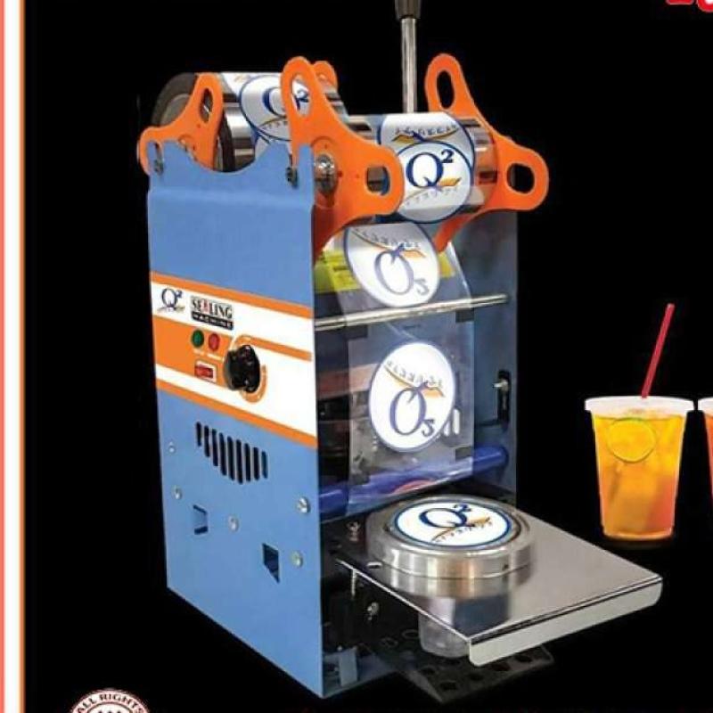 Promo Q2 Sealing Machine Mesin Cup Sealer Press Gelas Plastik Minuman