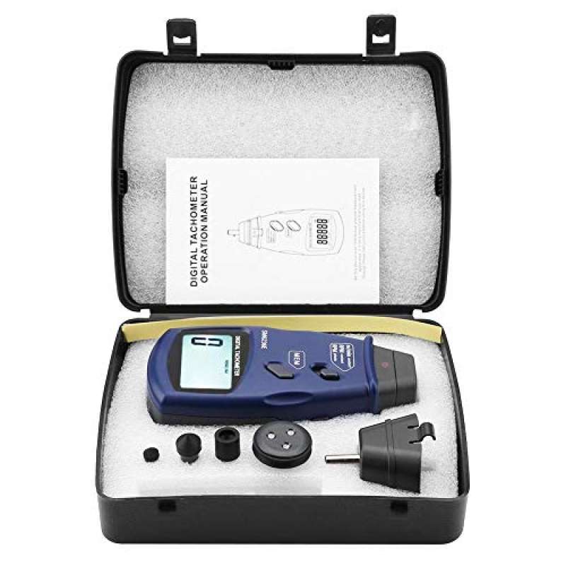Tachometer Kit Promo Digital Tachometer, SM6236E Handheld Laser/Contact Tachometer 5 ...