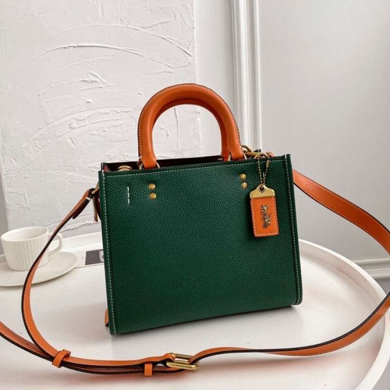 Jual Coach Rogue 25 In Colorblock Amazon Green Multi di Seller ZeroStore227 Tambora, Kota