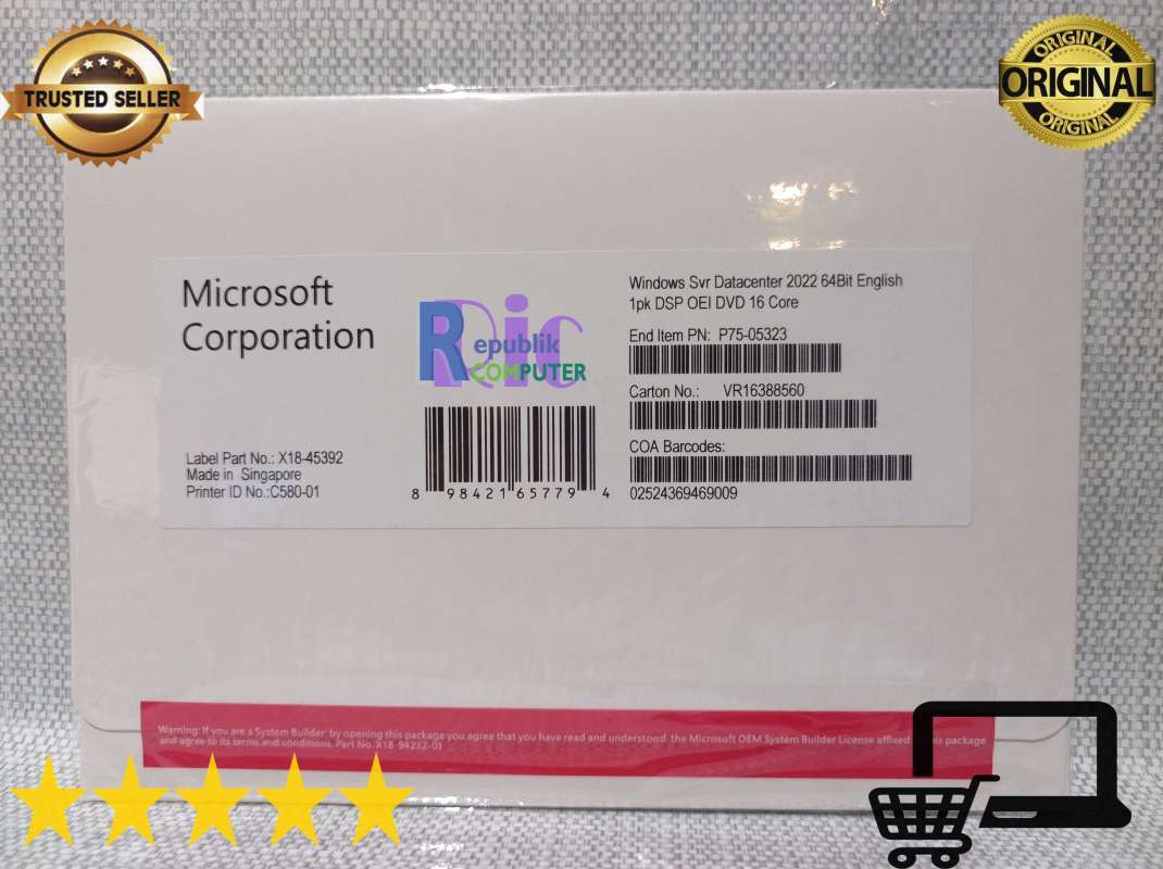 Promo Windows Server 2022 Standard - Datacenter Full Versions 64 Bit ...