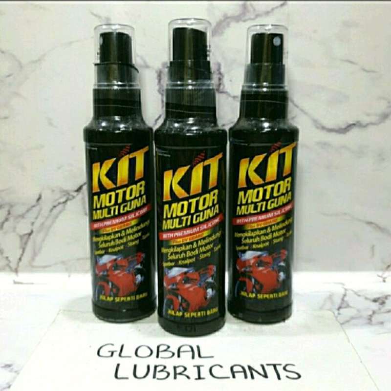 Jual Kit Motor Multi Guna Premium Silicone + Uv Guard 100ml (pengkilap