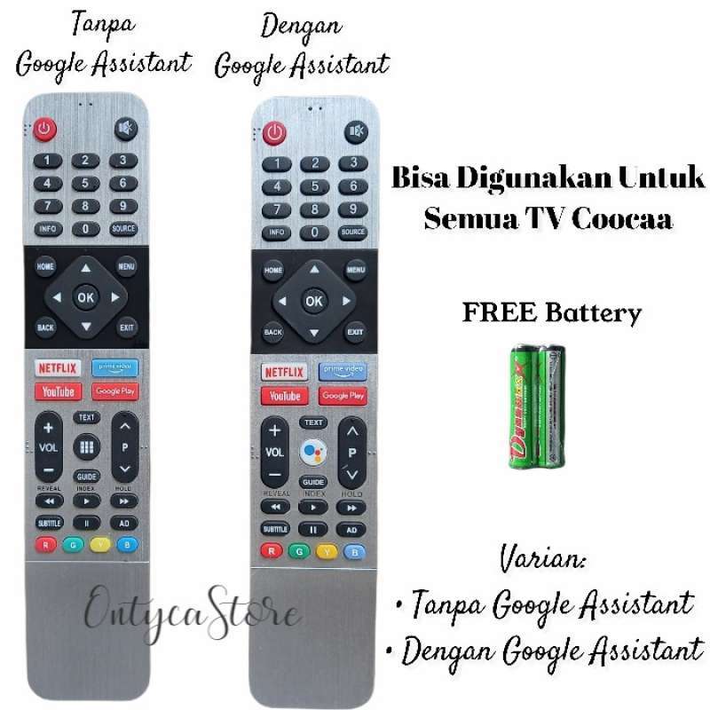Jual Remote Tv Coocaa Android Smart Tv Semua Tipe di Seller EDOGAWA