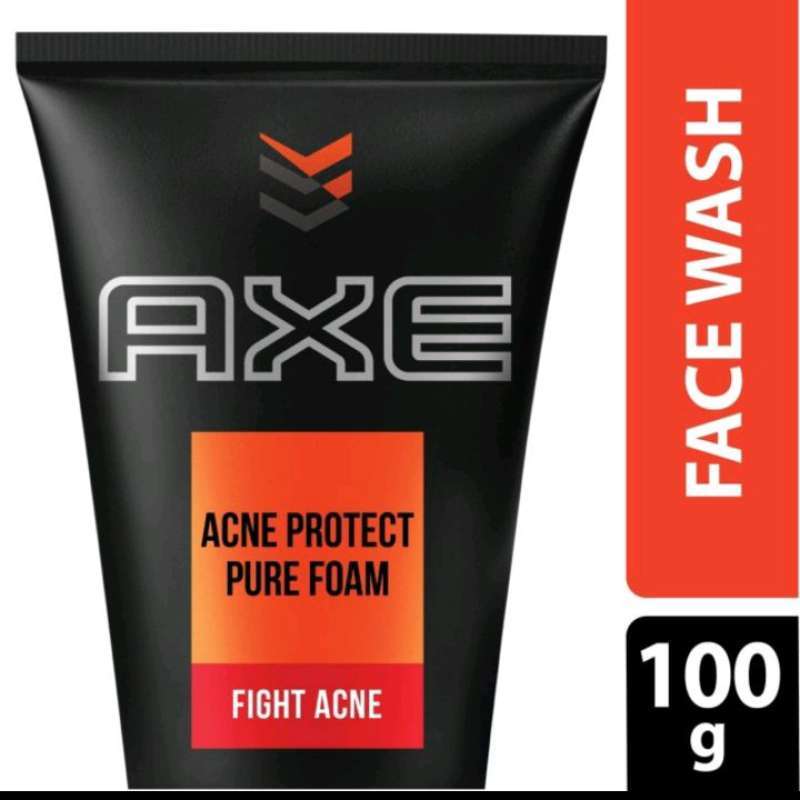 Jual Axe acne protect Pure foam face wash ukuran 100 gr untuk wajah