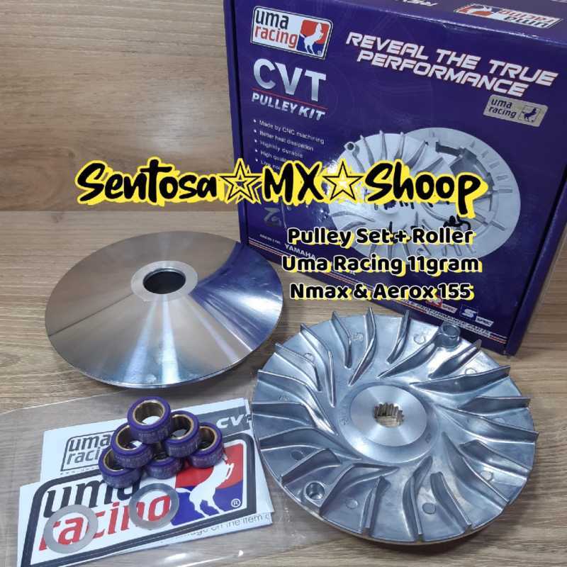 Jual PULLEY SET / RUMAH ROLLER UMA RACING NMAX OLD AEROX 155 LEXI