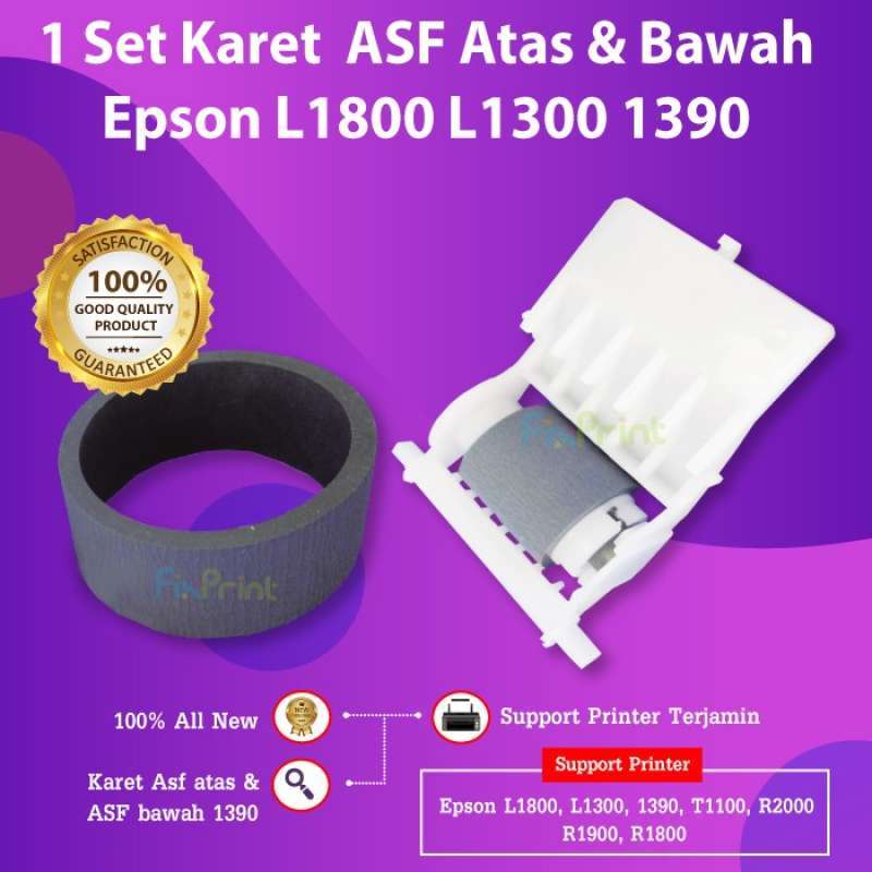 Jual Karet Asf Pick Up Roller Epson L1800 L1300 Roll Printer 1390 T1100 di Seller SENTRA
