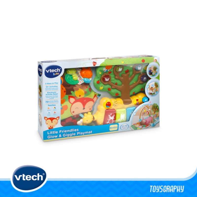 Promo Vtech Little Friendlies Glow and Giggle Playmat Bayi Baby Gym