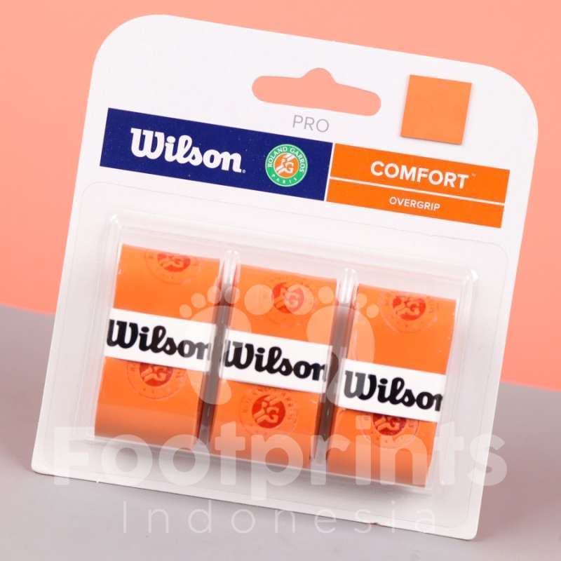 Jual Footprints Indonesia Grip Tenis Wilson Pro Comfort Roland Garros