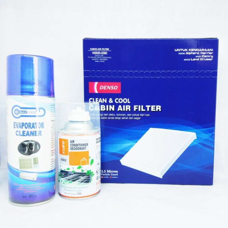 Jual PAKET FULL FRESH FILTER HONDA (FILTER AC,AC CLEANER, AIR REFRESHER) di Seller Alfa Auto