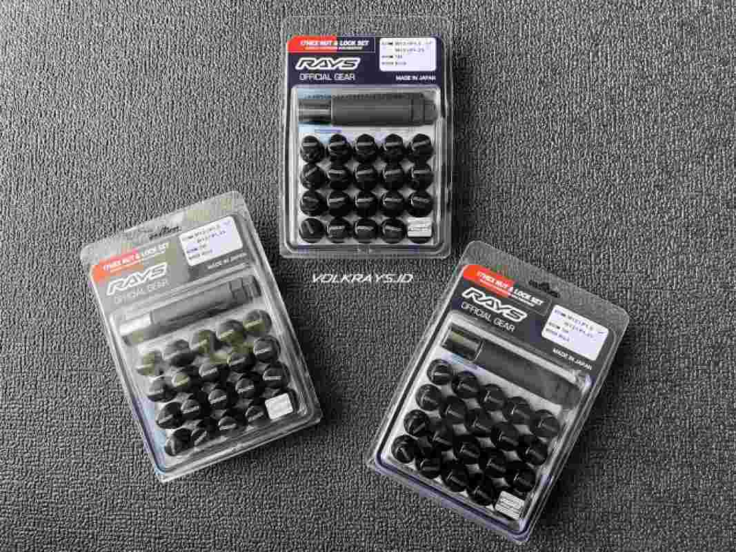 Promo Rays Lugnut Japan Lock Nut Set 17 Hex 20Pcs Diskon 10 di Seller