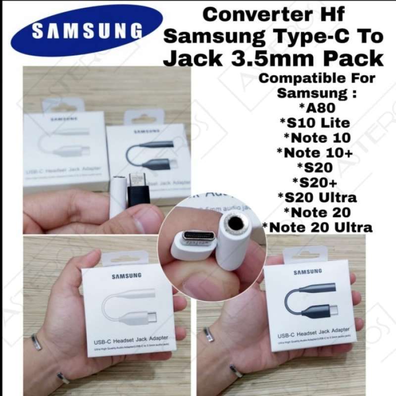 Promo Converter AUDIO Samsung S21 S21+ S21 Ultra USBC to Jack Audio