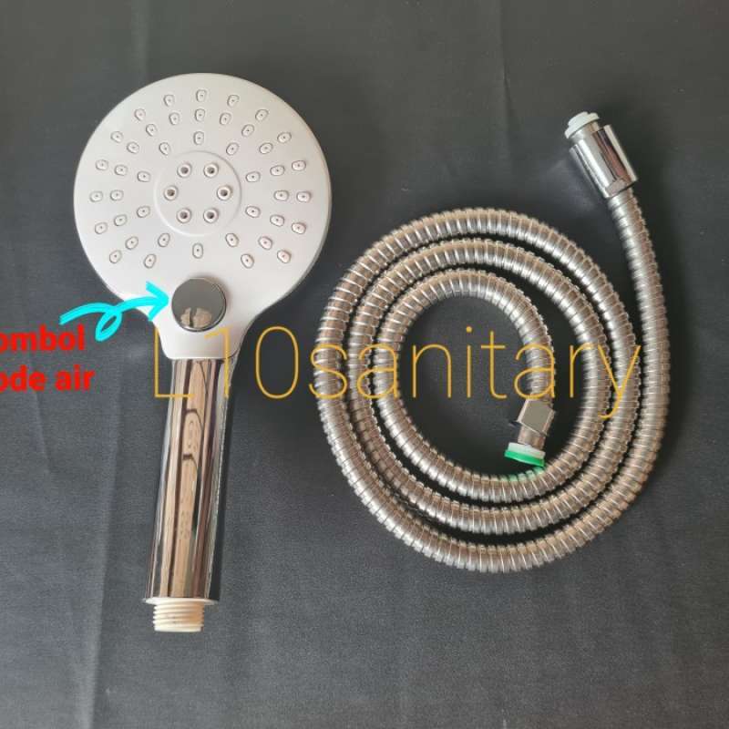 Promo Hand Shower SKL HS 9957 Chrome Hand Shower Kepala Besar Bulat SKL
