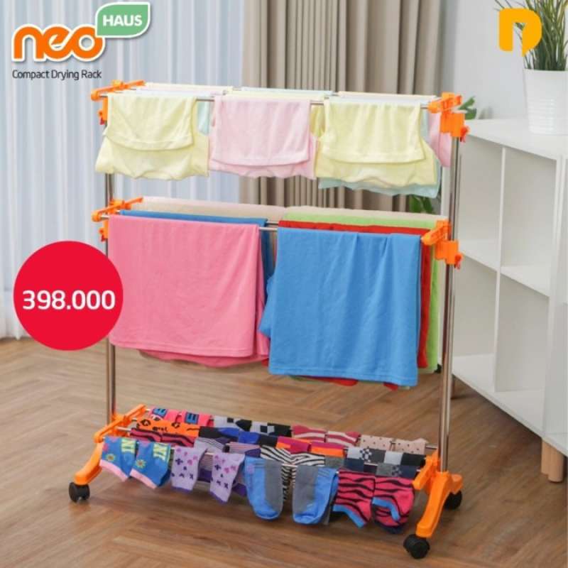 Jual Jemuran Korea Neohaus Compact Drying Rack di Seller Malindo