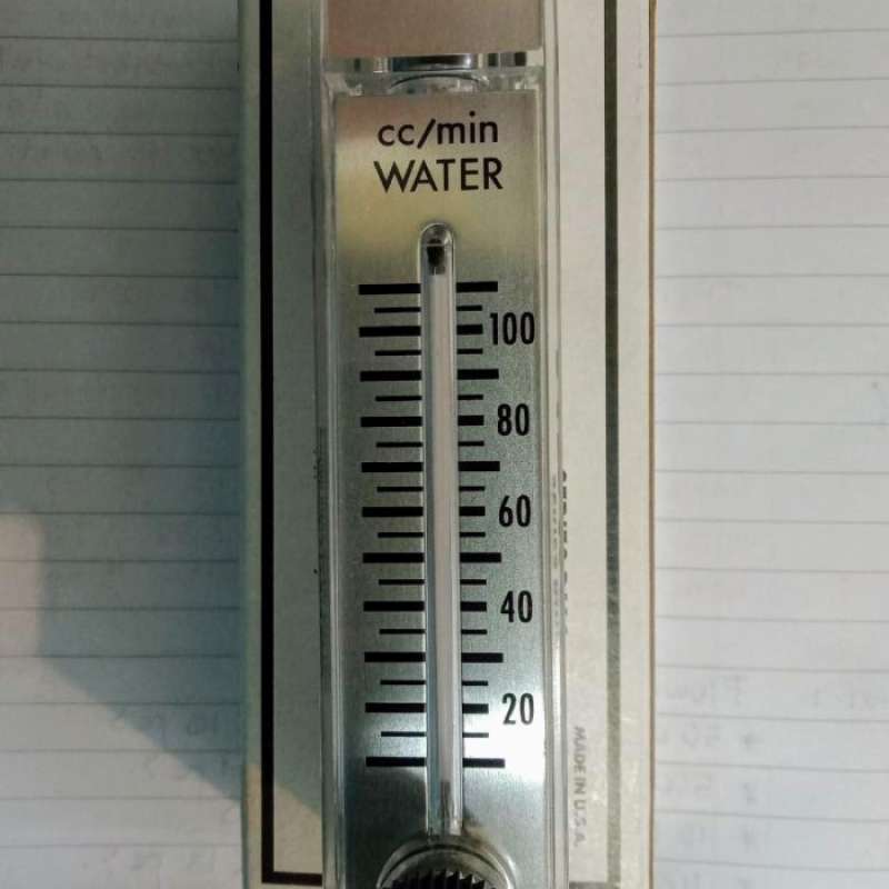 Jual Dwyer water flow meter RMA33SSV 100cc/min ori Multicolor di