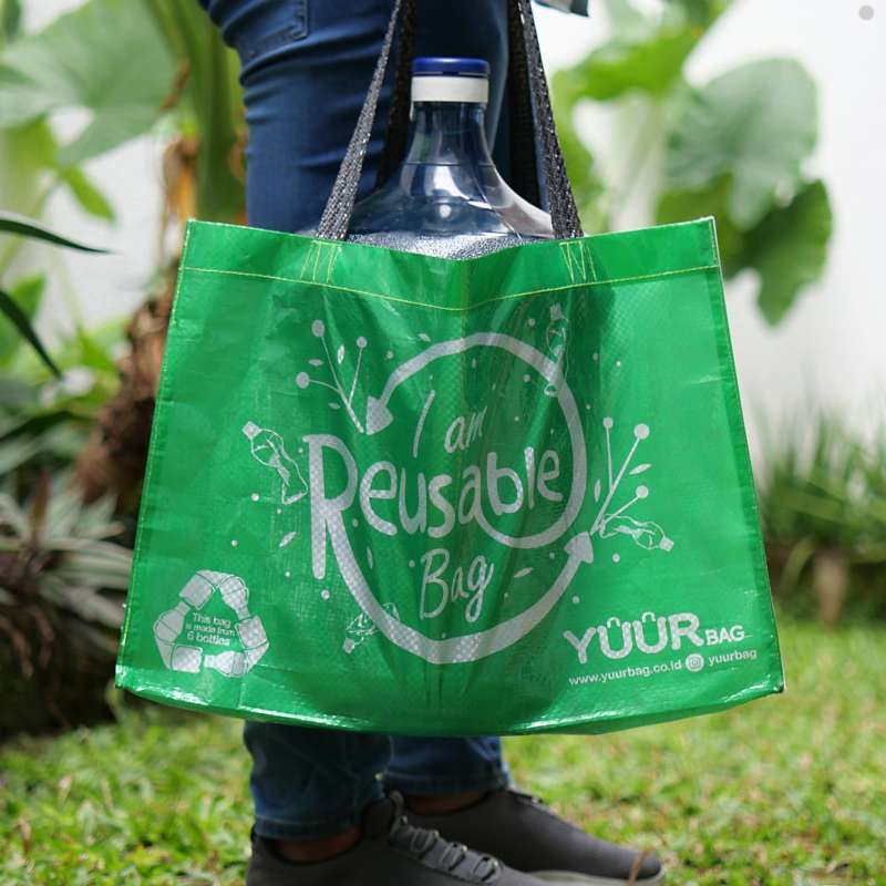 Jual Shopping Bag / Tas Belanja Ramah Lingkungan Mix Random (ramah