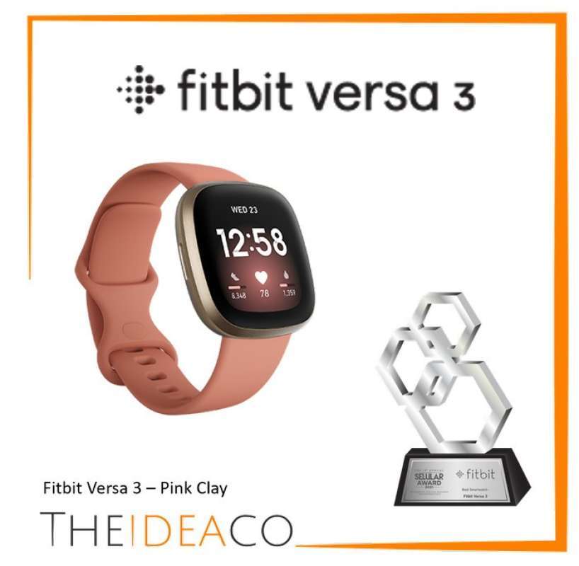 Jual Fitbit Versa 3 Health & Fitness Smartwatch di Seller IsGone ...