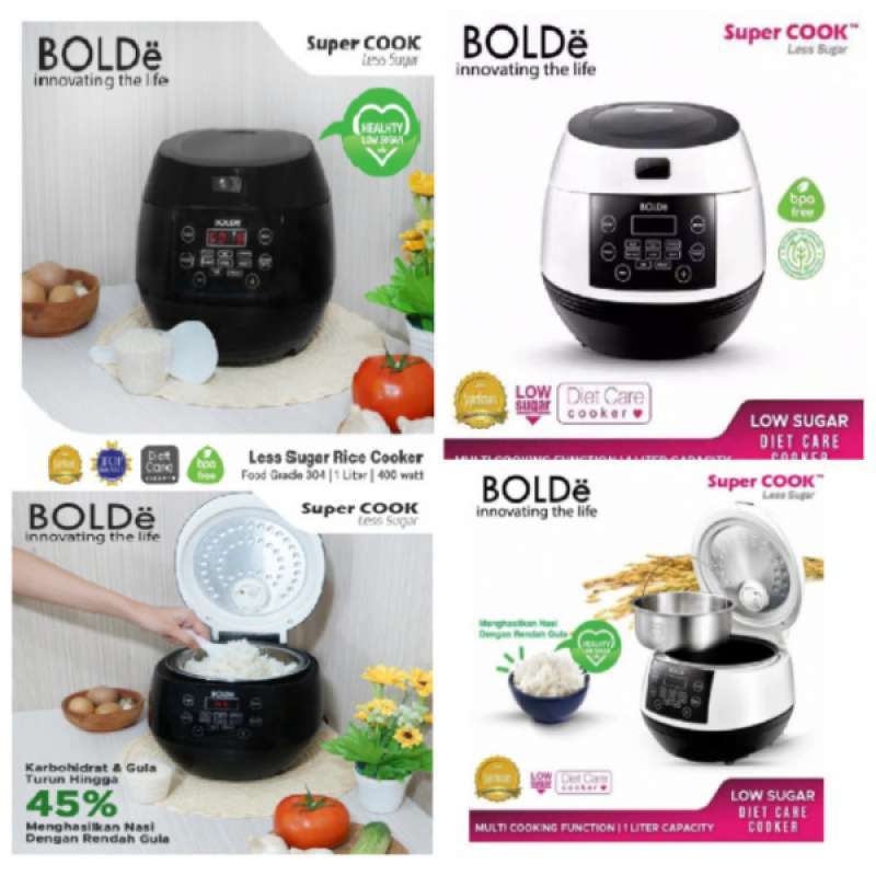 Promo Rice Cooker Less Sugar 1 Liter Low Carbo 400 Watt Diskon 15 di Seller KYARA STORE