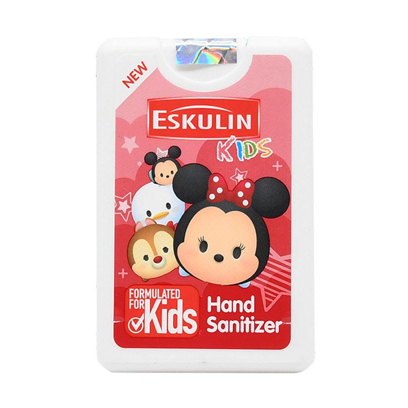 Jual Eskulin Kids Tsum Tsum Hand Sanitizer Spray Pocket Size [18 mL] di