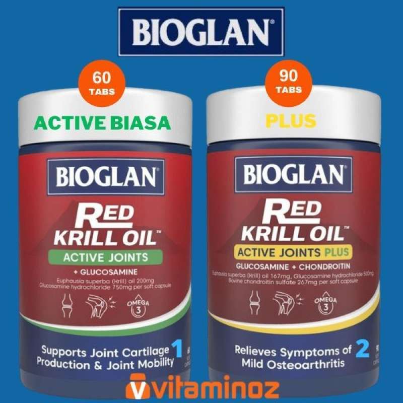 Promo Promo Of The Year Bioglan Red Krill Oil Active Joint 60 Kapsul