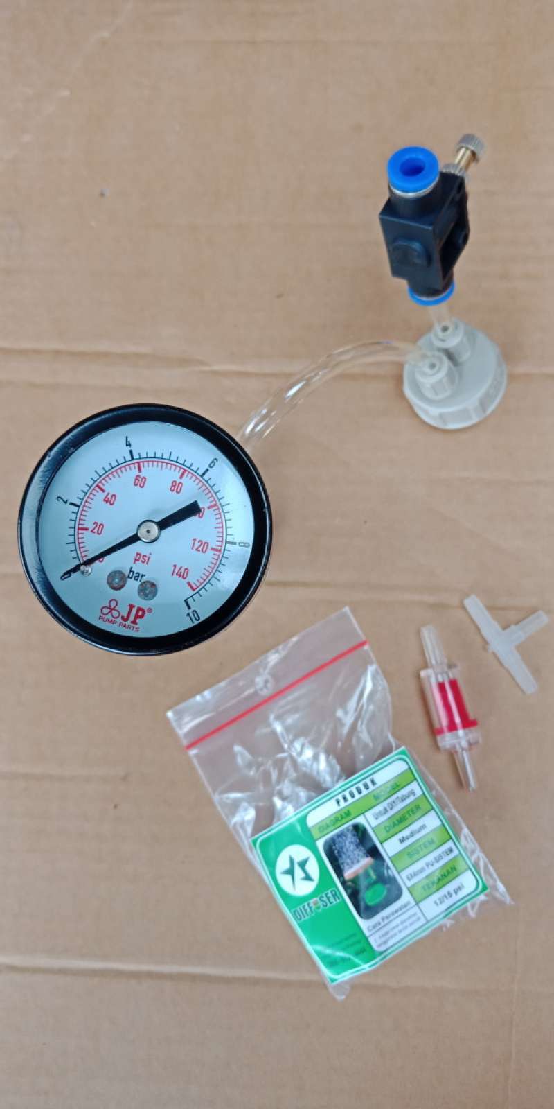 Jual Diy Co2 Generator Package With Pressure And Diffuser Ys Aquascape