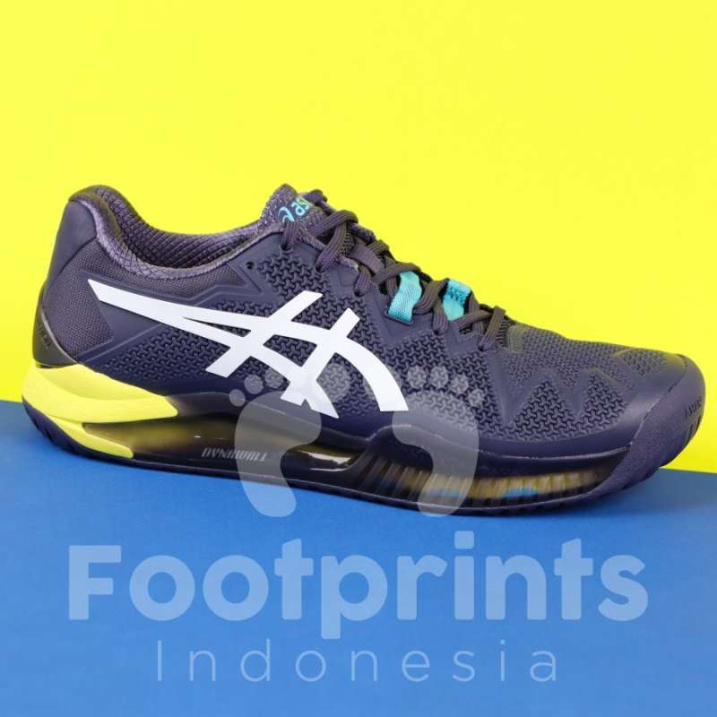 Jual Footprints Indonesia Sepatu Tenis Asics Gel Resolution 8 Indigo