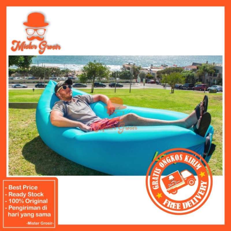 Jual Lazy Bag Kursi Angin Air Sofa Air Bed Kasur Malas Camping di