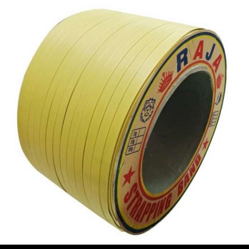 Jual Strapping band/tali klam/pengikat,merk Raja,kuat,elastis untuk