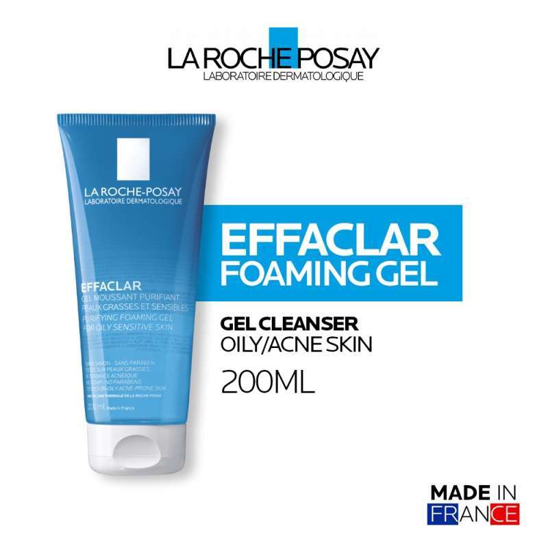 Jual La Roche Posay Effaclar Foaming Gel Cleanser 200ml Facial Wash