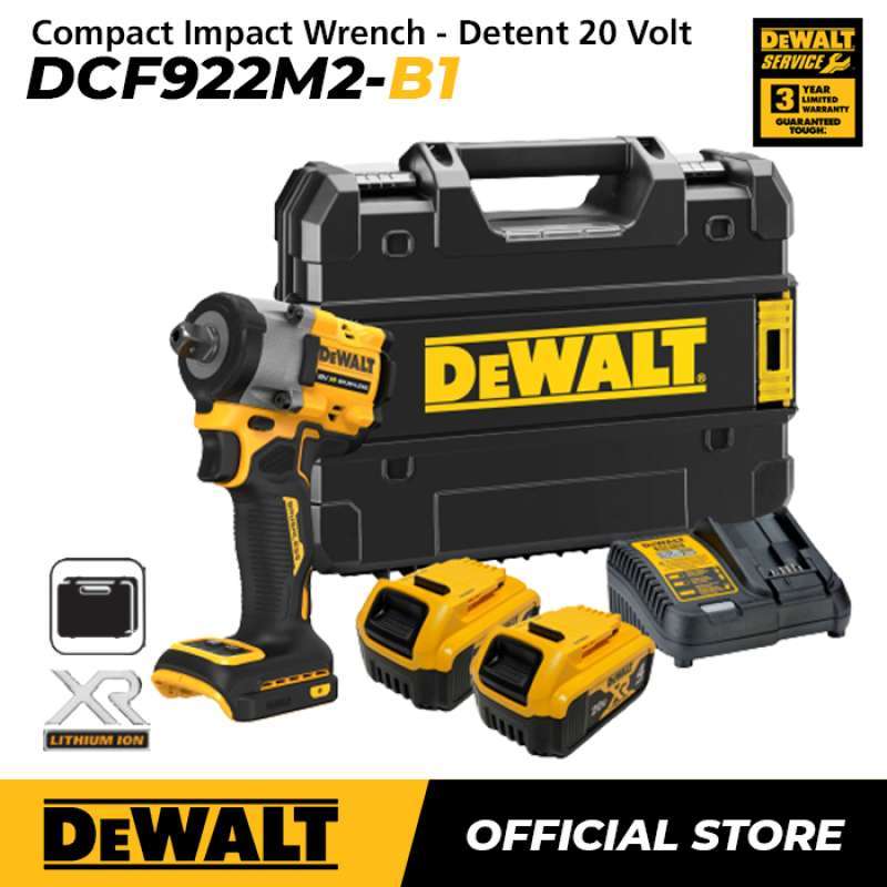 Promo Dewalt Compact Impact Wrench / Kunci Impact Baterai 18/20 V