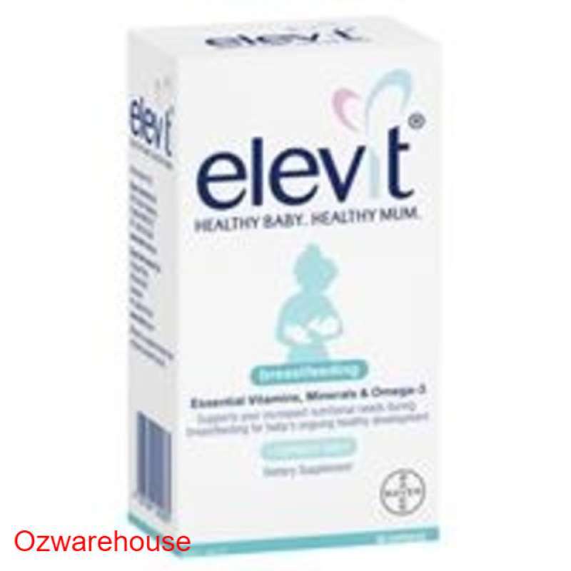 Jual Elevit Breastfeeding Multivitamin Capsules 60 Pack (60 Days) di ...