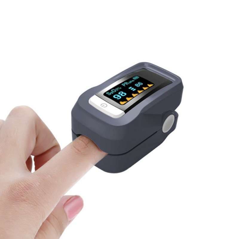 Promo Fingertip Pulse Oximeter Spo2 | Alat Ukur Oksigen | Pengukur ...