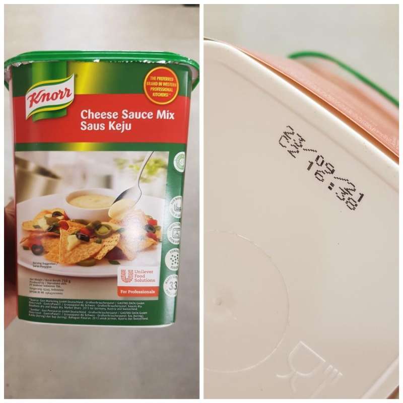 Jual Knorr Sauce Mix Cheese 750g/knorr sauce keju di Seller Sollah cell