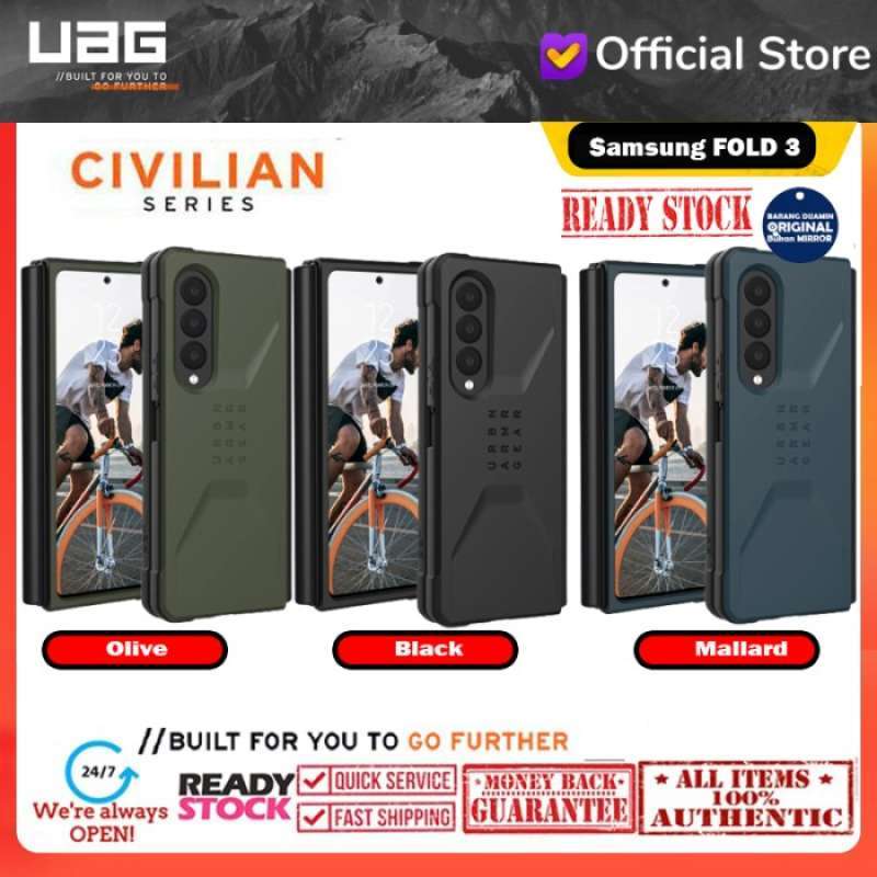 Promo Case Samsung Galaxy Fold 3 Fold3 Casing UAG CIVILIAN Series Cover