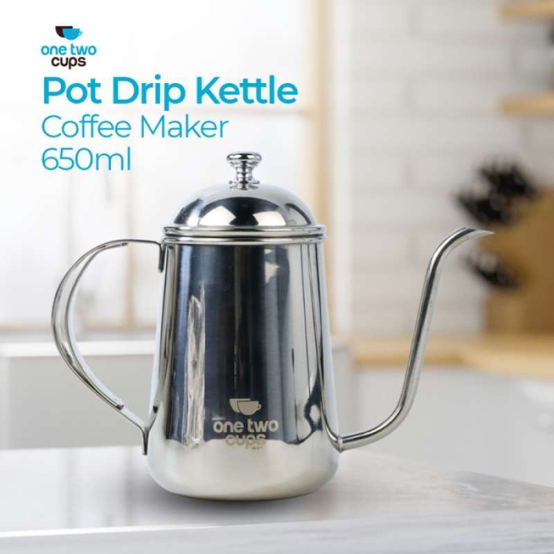 Promo Coffee Maker Pot Drip Kettle Teko Barista Kopi 650ml HS4011